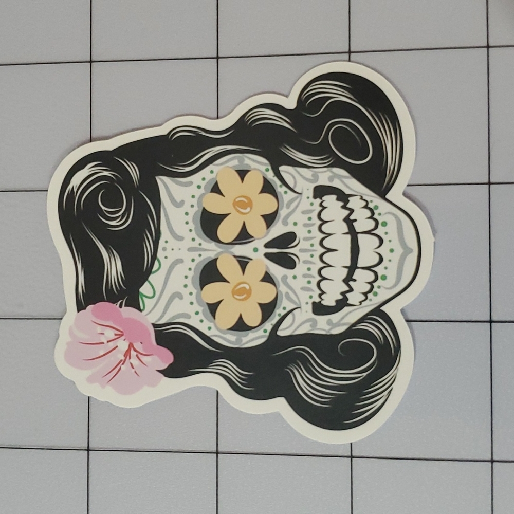Sugar Skull Sticker